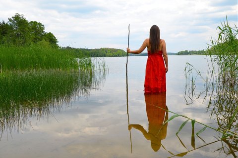 43:沢天夬 二爻の図象